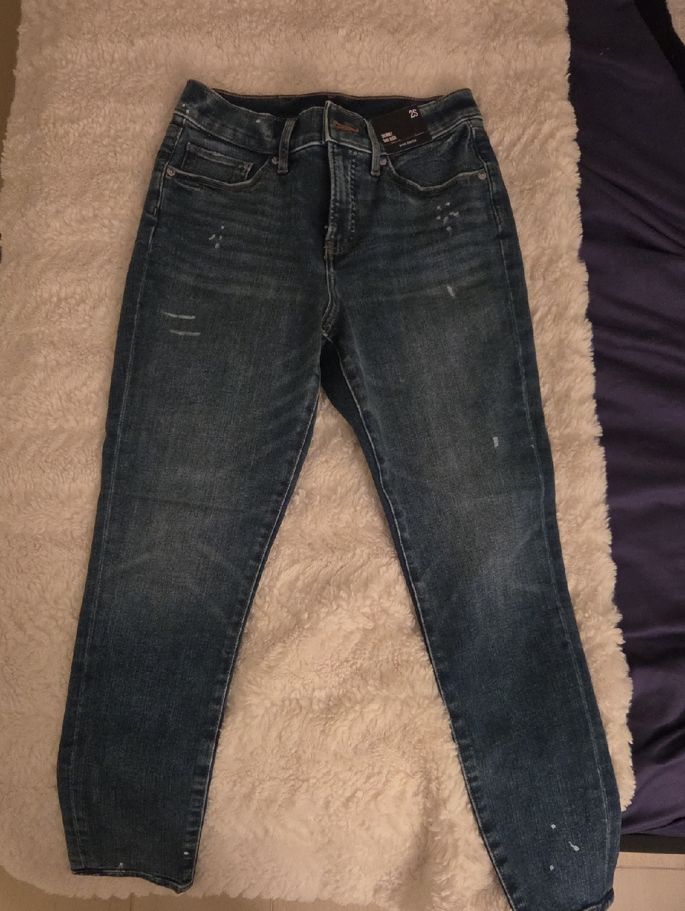 Express Women’s Dark Blue Skinny Jeans